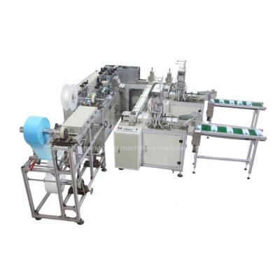 Hot sale Automatic Disposable Surgical Face Mask Making Machine/3 Ply Layer Nonwoven Ultrasonic Medical Mask Production Machine