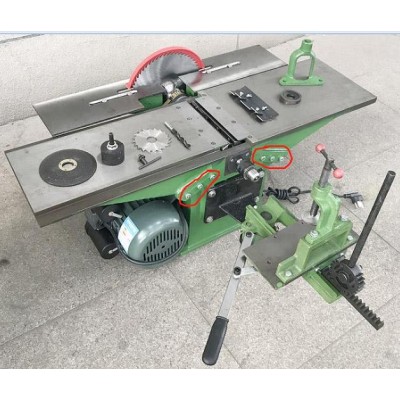 200mm Planing Width Thicknesser Wood Jointer Planer For Sale